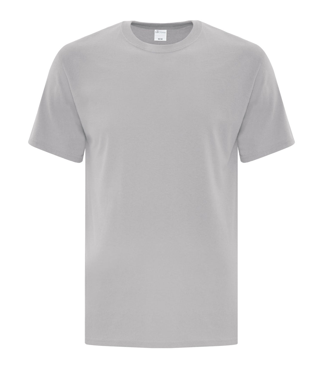 Silver Adult Cotton T-Shirt