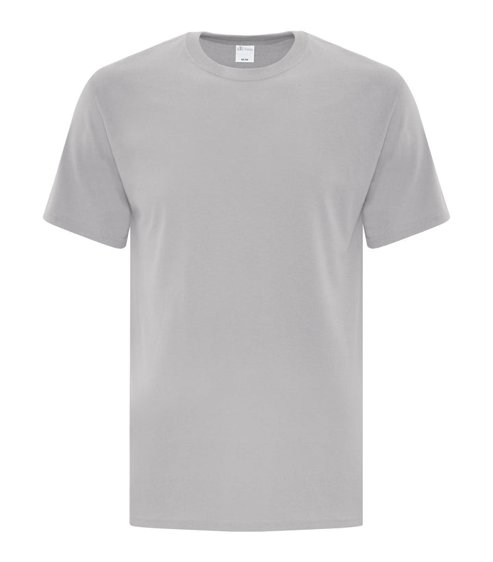 Silver Adult Cotton T-Shirt