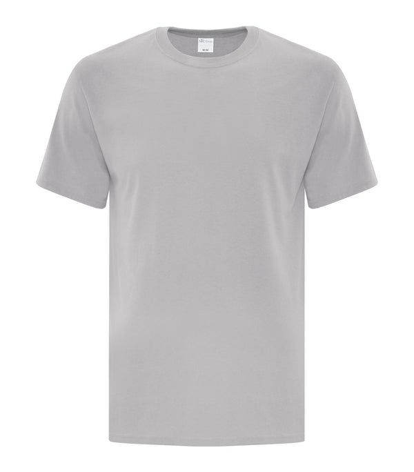 Silver Adult Cotton T-Shirt