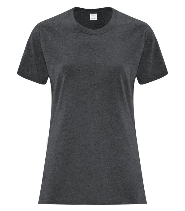 Dark Heather Grey Ladies T-Shirt