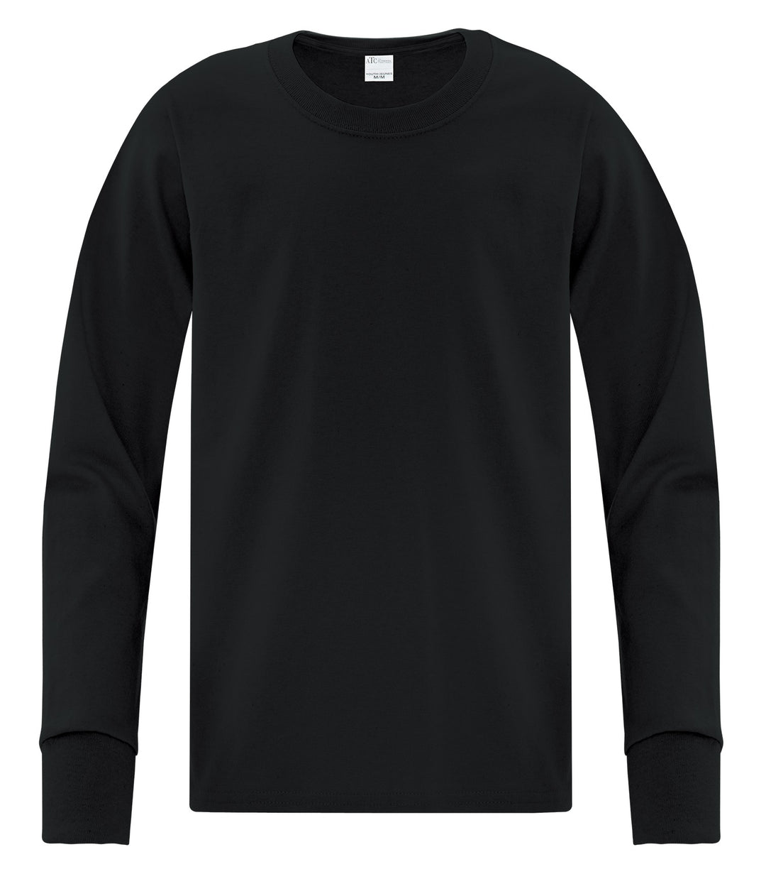 Black Youth Long Sleeve T-Shirt