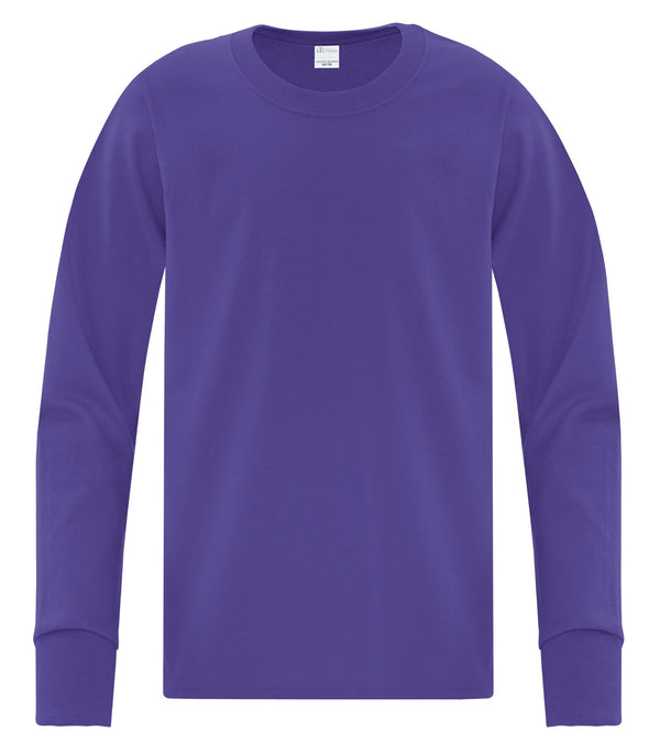Purple Youth Long Sleeve T-Shirt