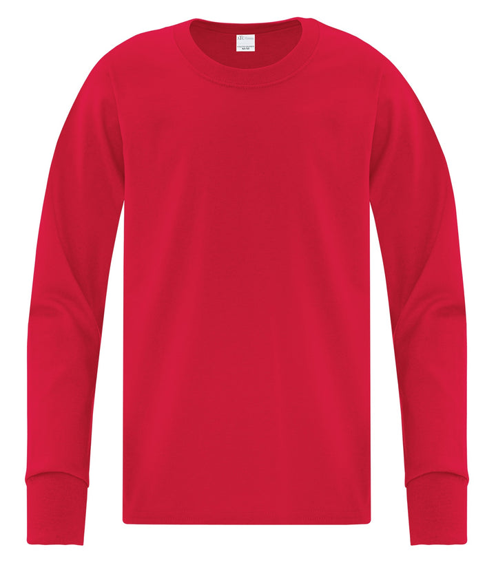 Red Youth Long Sleeve T-Shirt