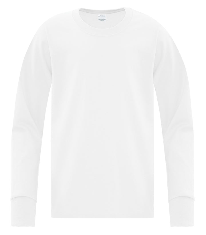 White Youth Long Sleeve T-Shirt