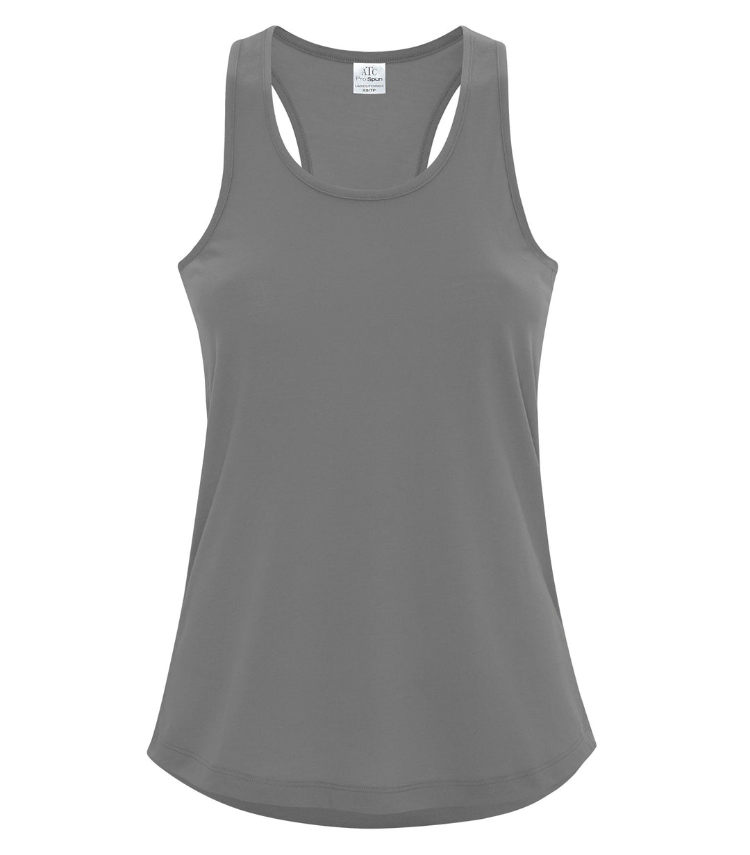 Coal Grey Ladies Racerback Tank