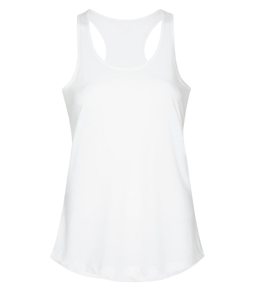 White Ladies Racerback Tank