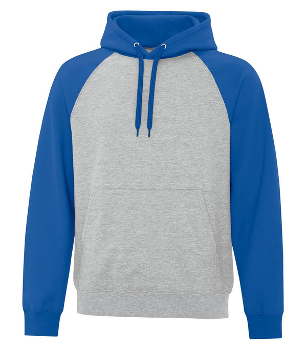 Athletic Heather/Royal Hooded Sweatshirt