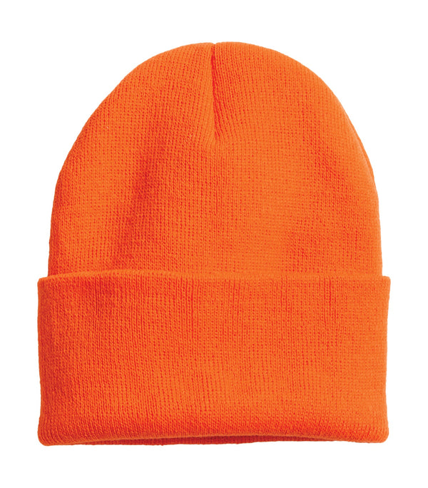 Orange Insulated Knit Toque