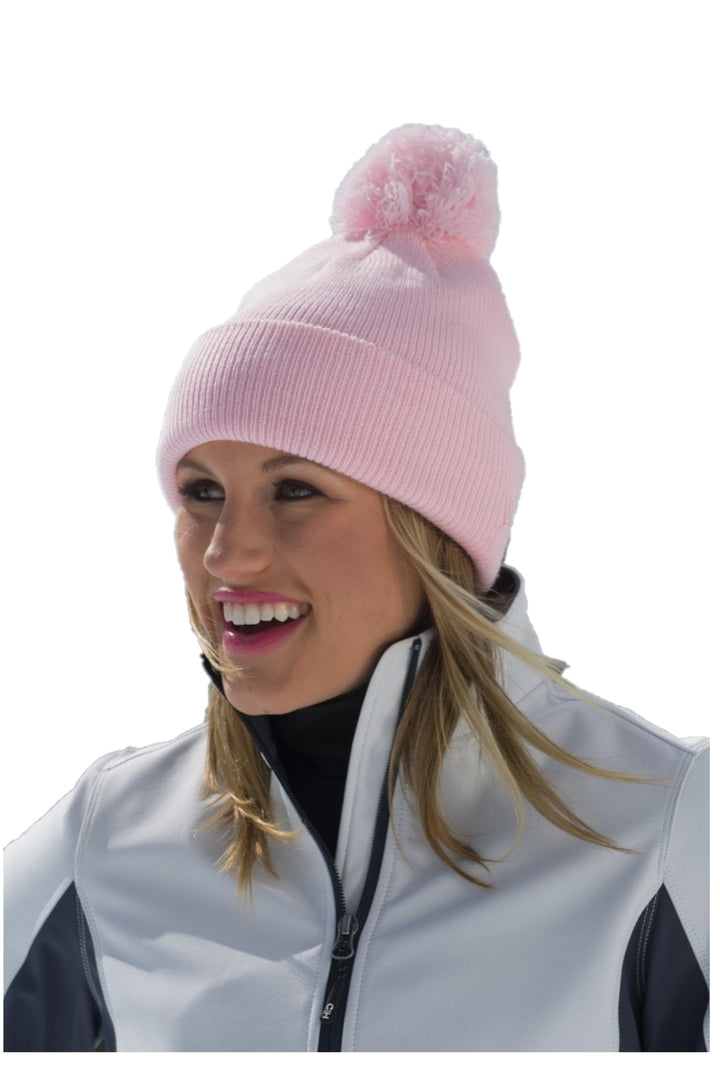 Pink Pom Pom Toque