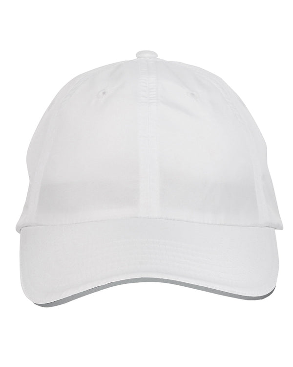 adult pitch performance cap WHITE