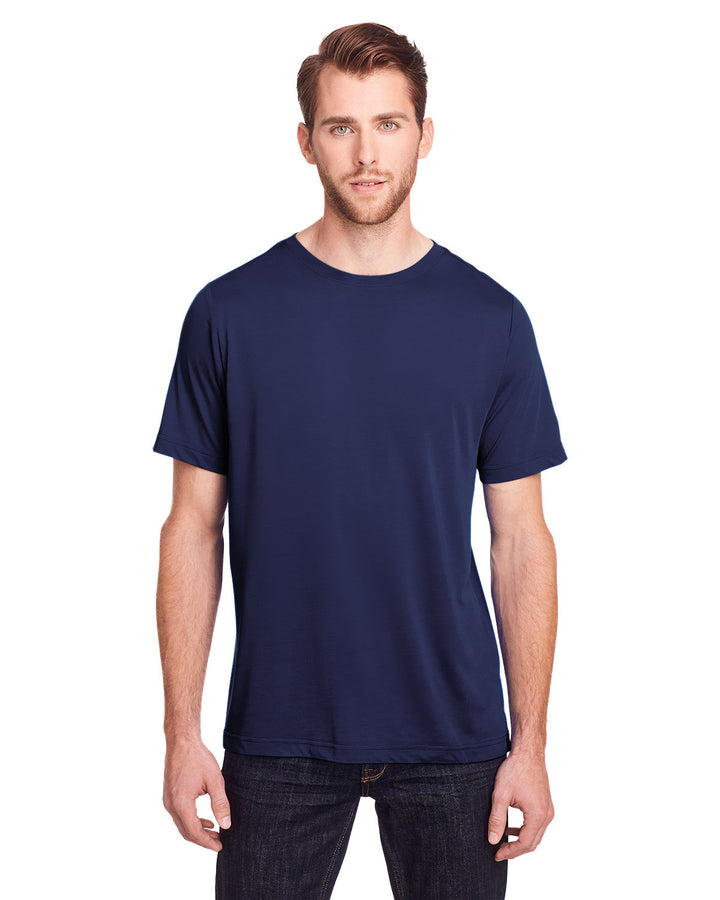 adult tall fusion chromasoft performance t shirt CLASSIC NAVY