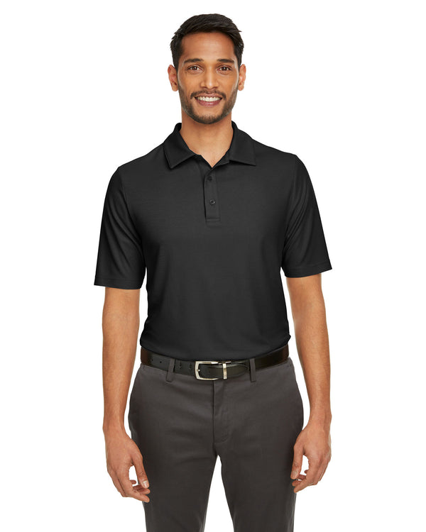 mens tall fusion chromasoft pique polo BLACK