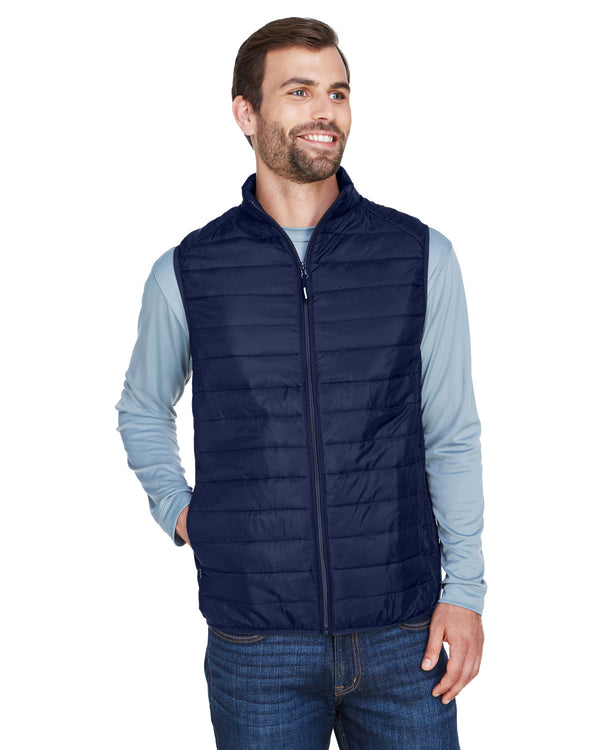 mens prevail packable puffer vest CLASSIC NAVY