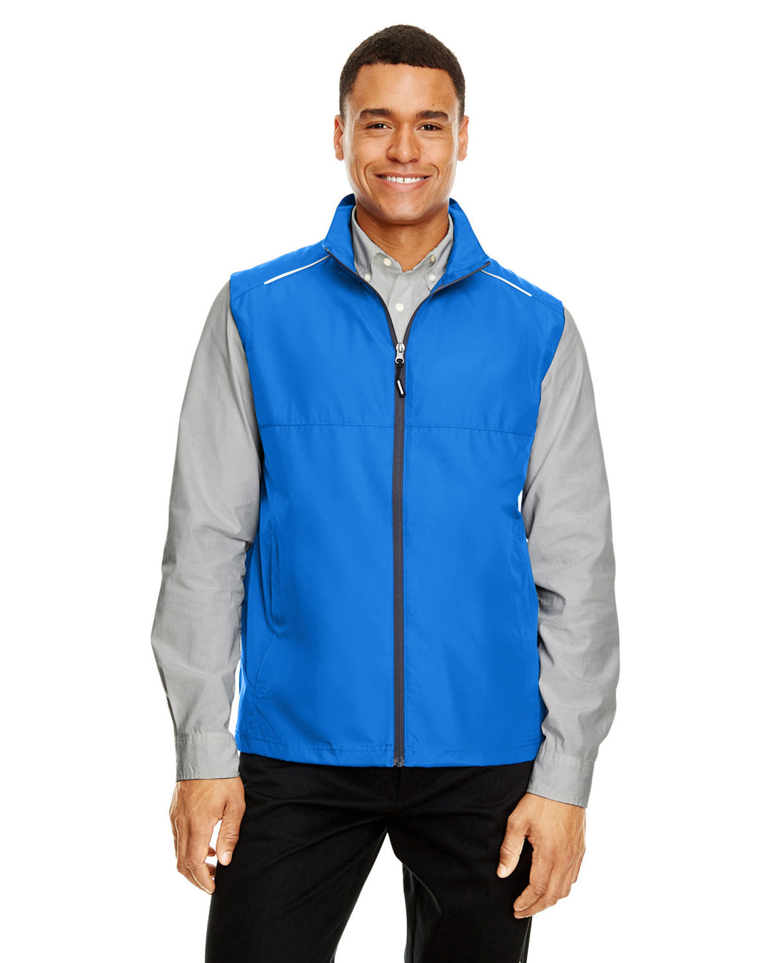 mens techno lite unlined vest TRUE ROYAL