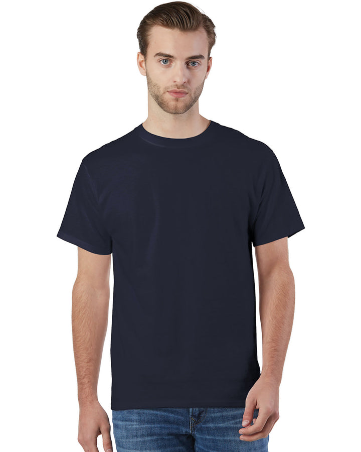 adult ringspun cotton t shirt OXFORD GRAY