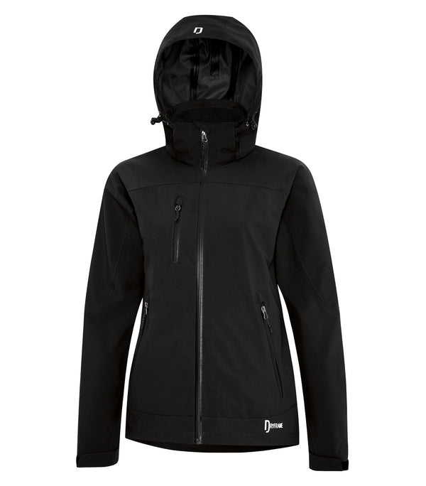 Black Tri-Tech Hard Shell Jacket