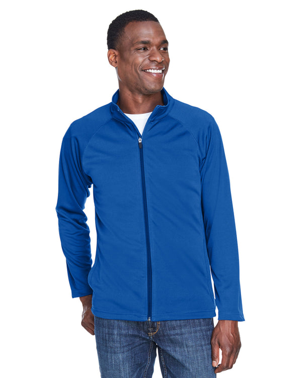 mens stretch tech shell compass full zip TRUE ROYAL