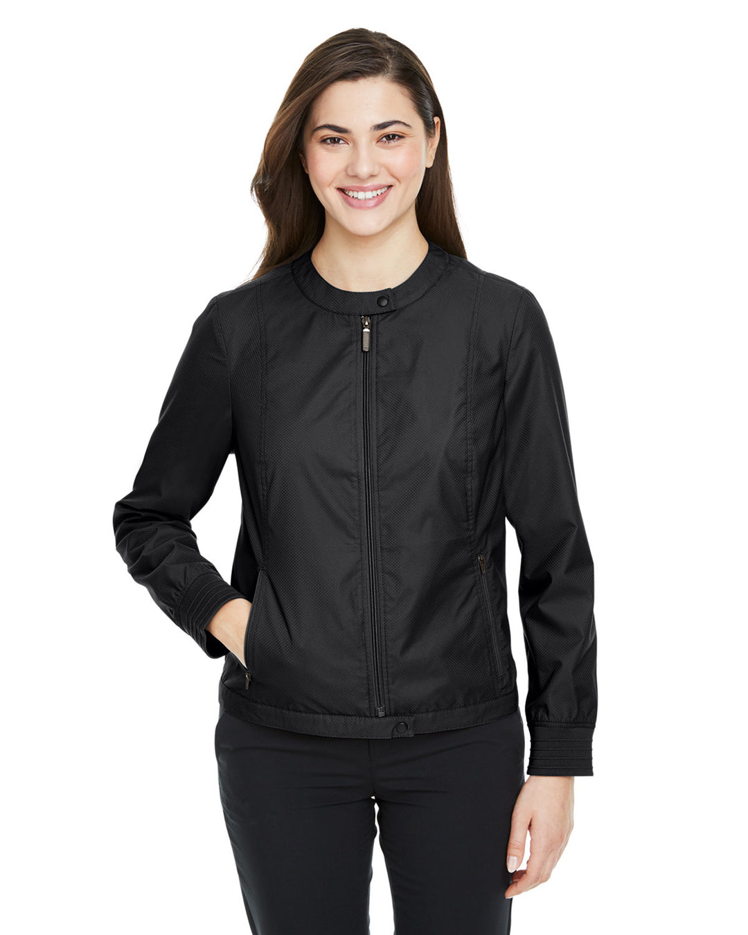 ladies vision club jacket BLACK