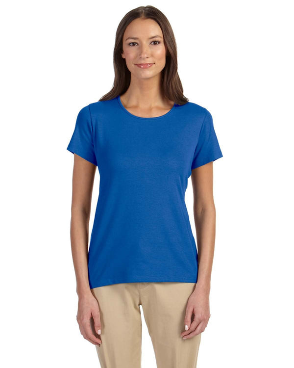 ladies perfect fit shell t shirt FRENCH BLUE