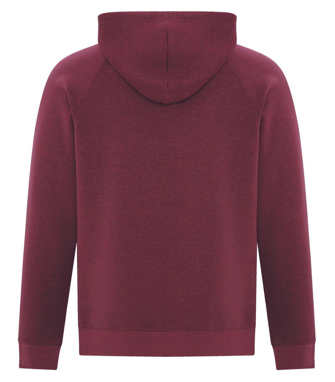 Cardinal Heather Adult Vintage Hoodie