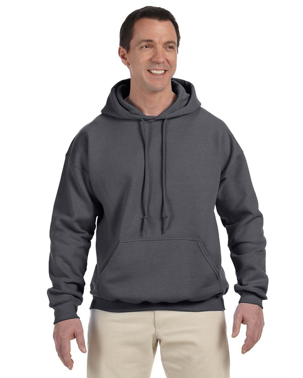 adult dryblend adult 50 50 hooded sweatshirt CHARCOAL