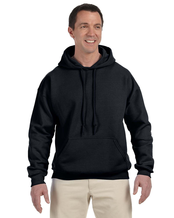 adult dryblend adult 50 50 hooded sweatshirt BLACK