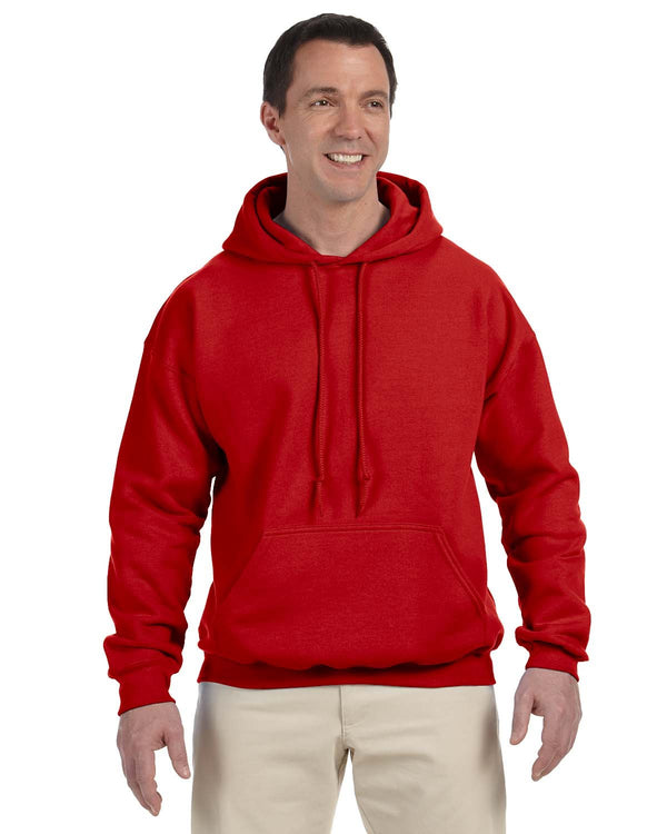 adult dryblend adult 50 50 hooded sweatshirt RED