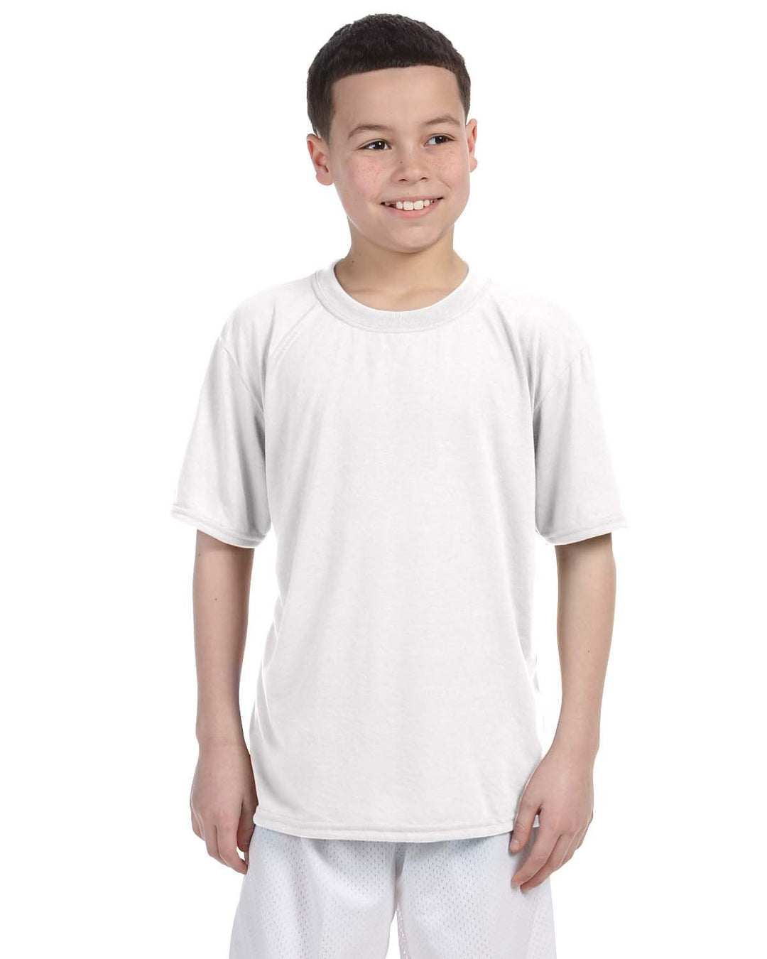 youth performance t shirt BLACK