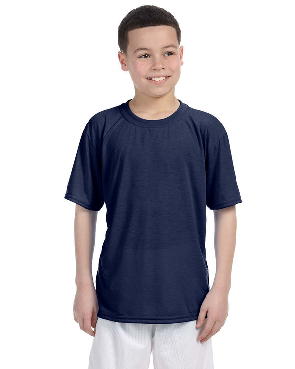 youth performance t shirt CHARCOAL
