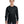 youth heavy cotton long sleeve t shirt BLACK