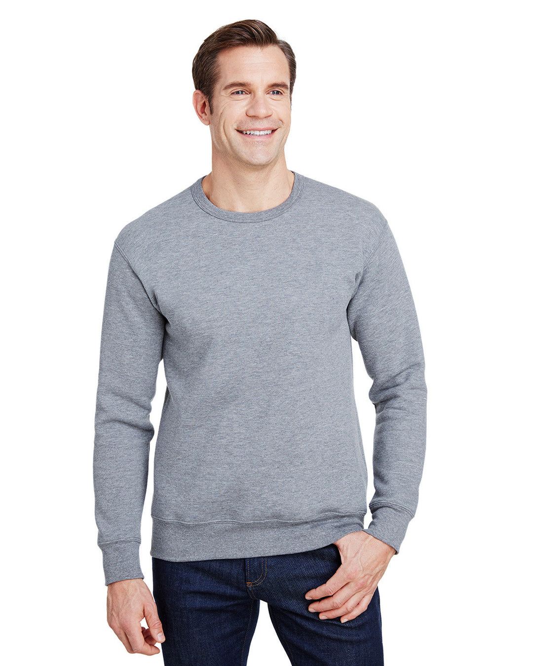 hammer adult crewneck sweatshirt ASH GREY