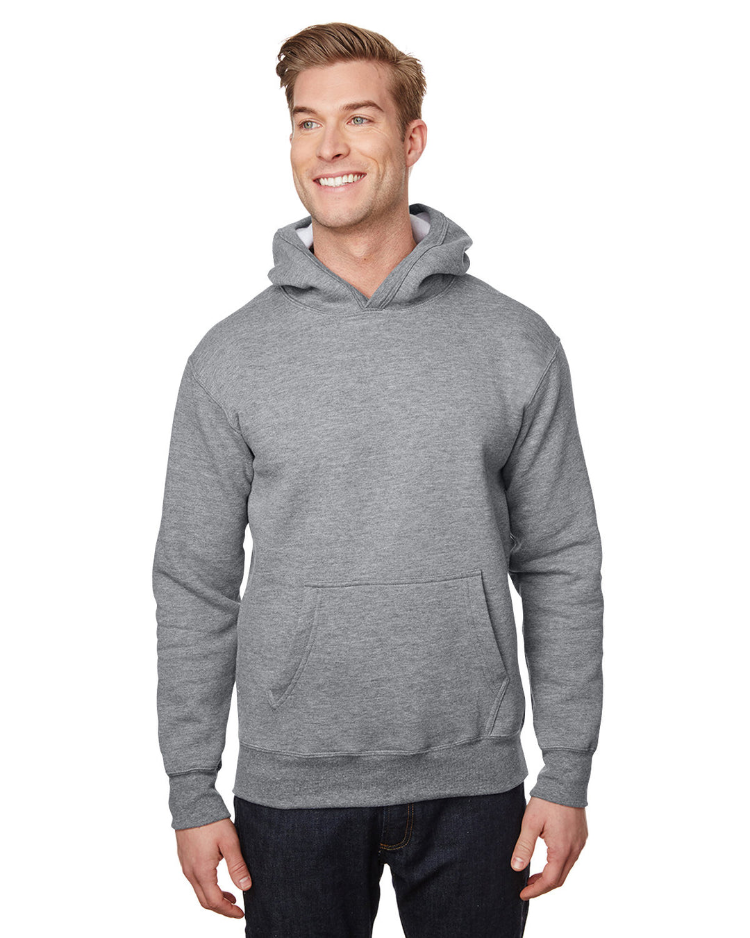 hammer adult hooded sweatshirt GRAPHITE HEATHER