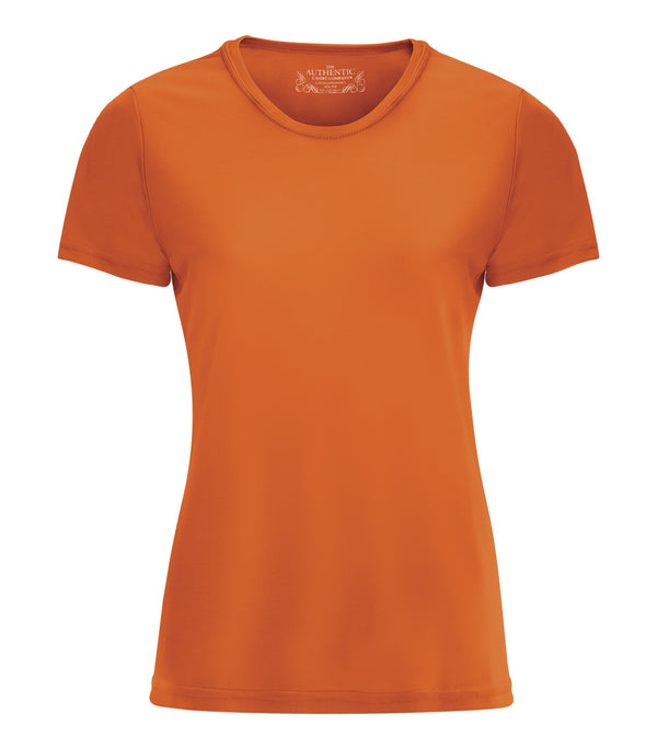 Deep Orange Ladies Pro Team Short Sleeve Poly T-Shirt