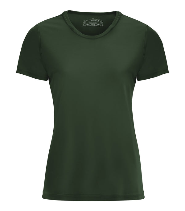 Forest Green Ladies Pro Team Short Sleeve Poly T-Shirt