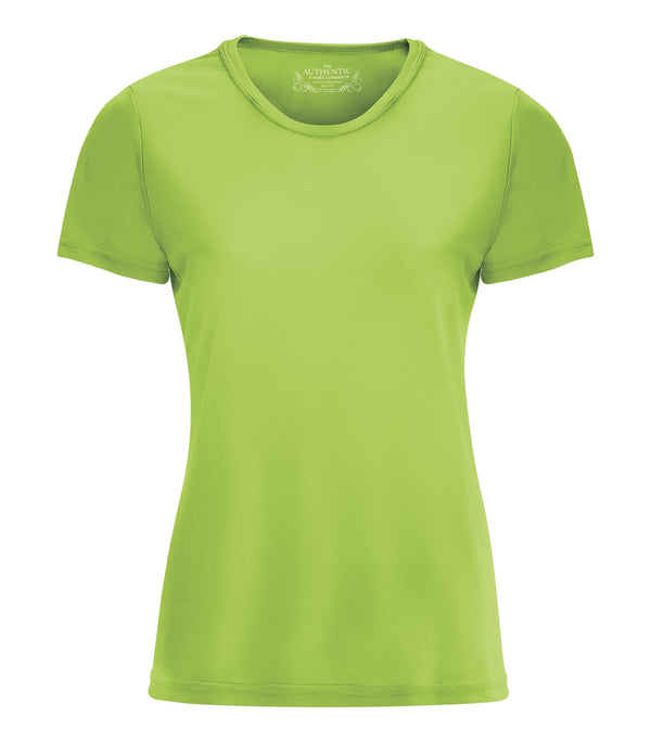 Lime Shock Ladies Pro Team Short Sleeve Poly T-Shirt