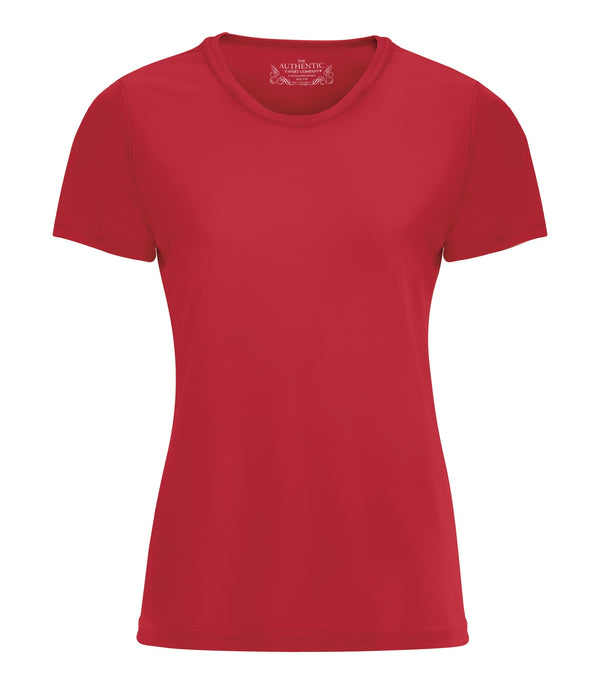 True Red Ladies Pro Team Short Sleeve Poly T-Shirt