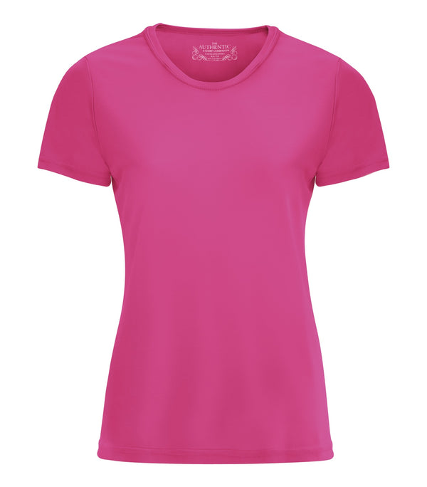 Wild Raspberry Ladies Pro Team Short Sleeve Poly T-Shirt