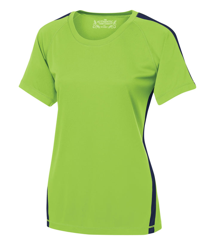 Lime Shock/True Navy Jersey