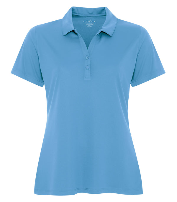 Carolina Blue Ladies Performance Poly Golf Shirt