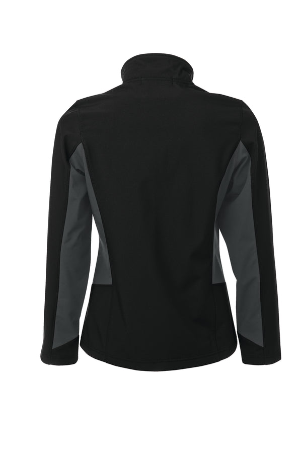 Black/Graphite Ladies Soft Shell Jacket