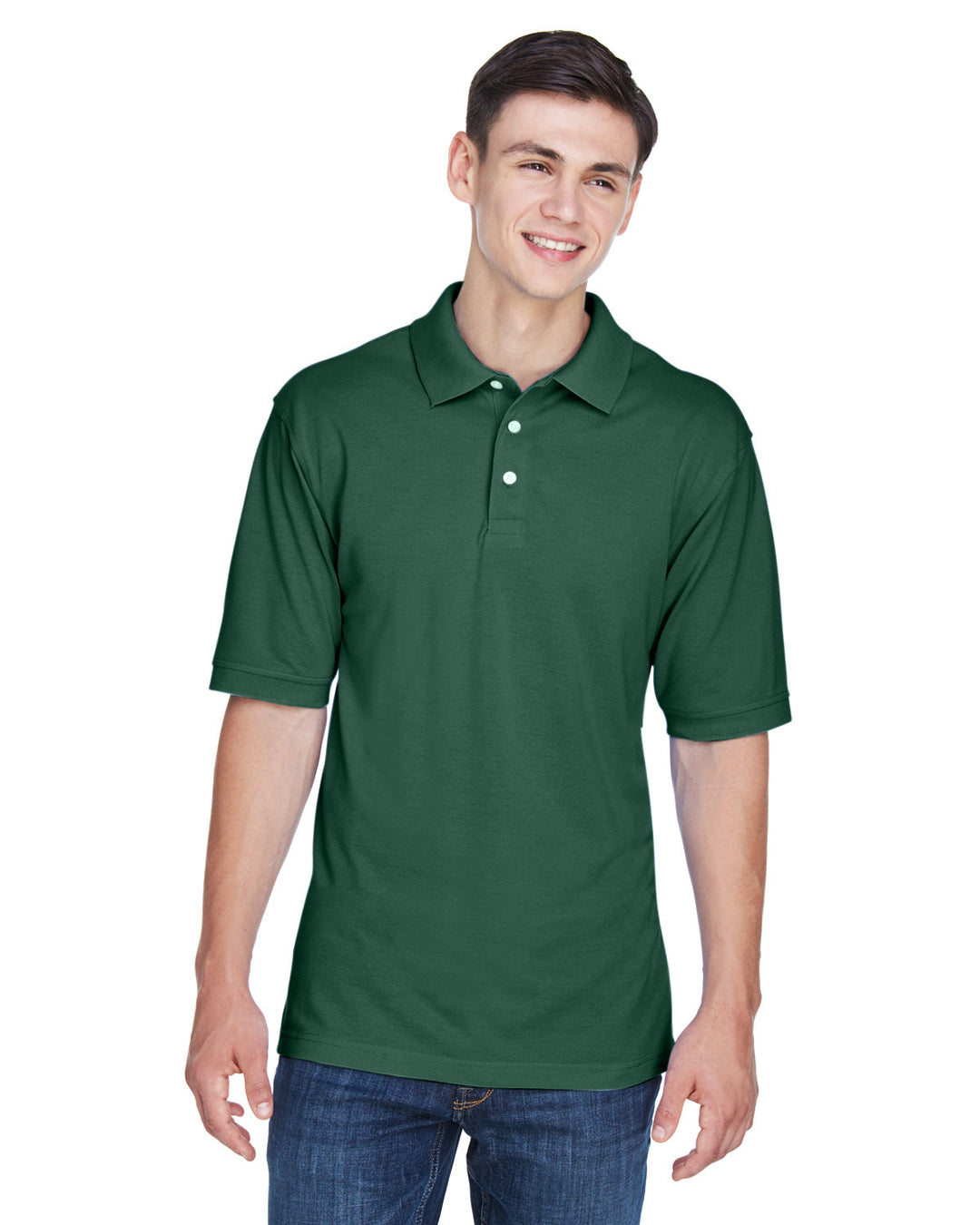 mens 5 6 oz easy blend polo HUNTER