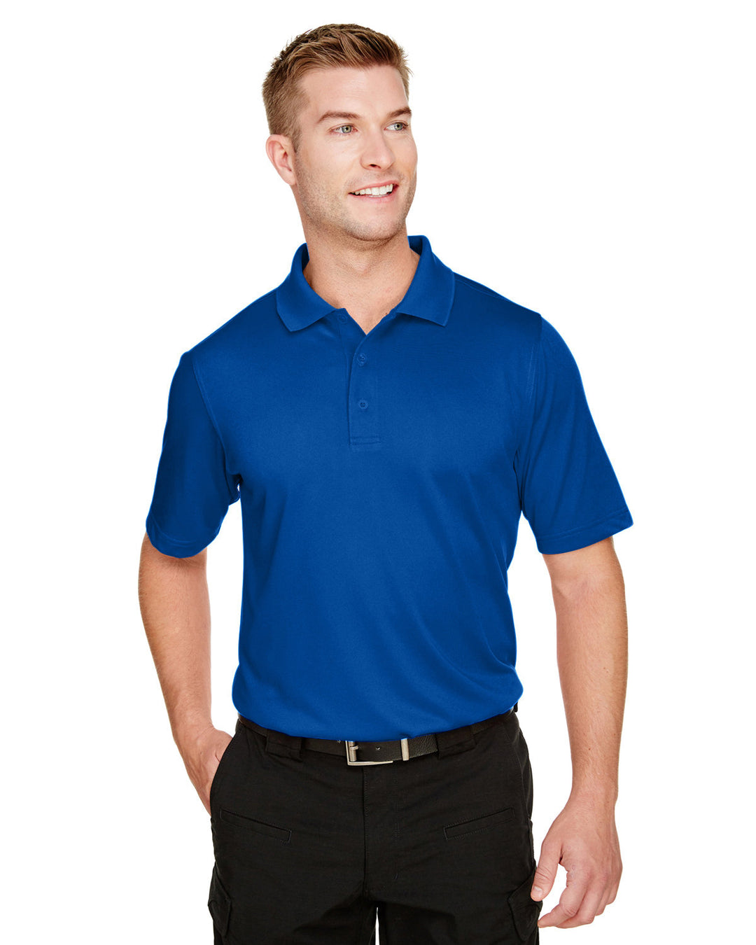 mens advantage snag protection plus il polo TRUE ROYAL