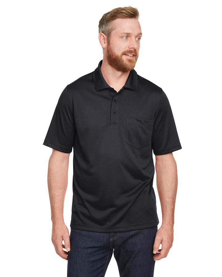 mens advantage snag protection plus il pocket polo RED