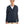 ladies pilbloc v neck button cardigan sweater DARK NAVY