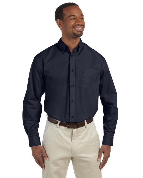 mens tall 3 1 oz essential poplin NAVY