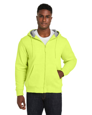 mens climabloc lined heavyweight hooded sweatshirt SAFETY YELLOW