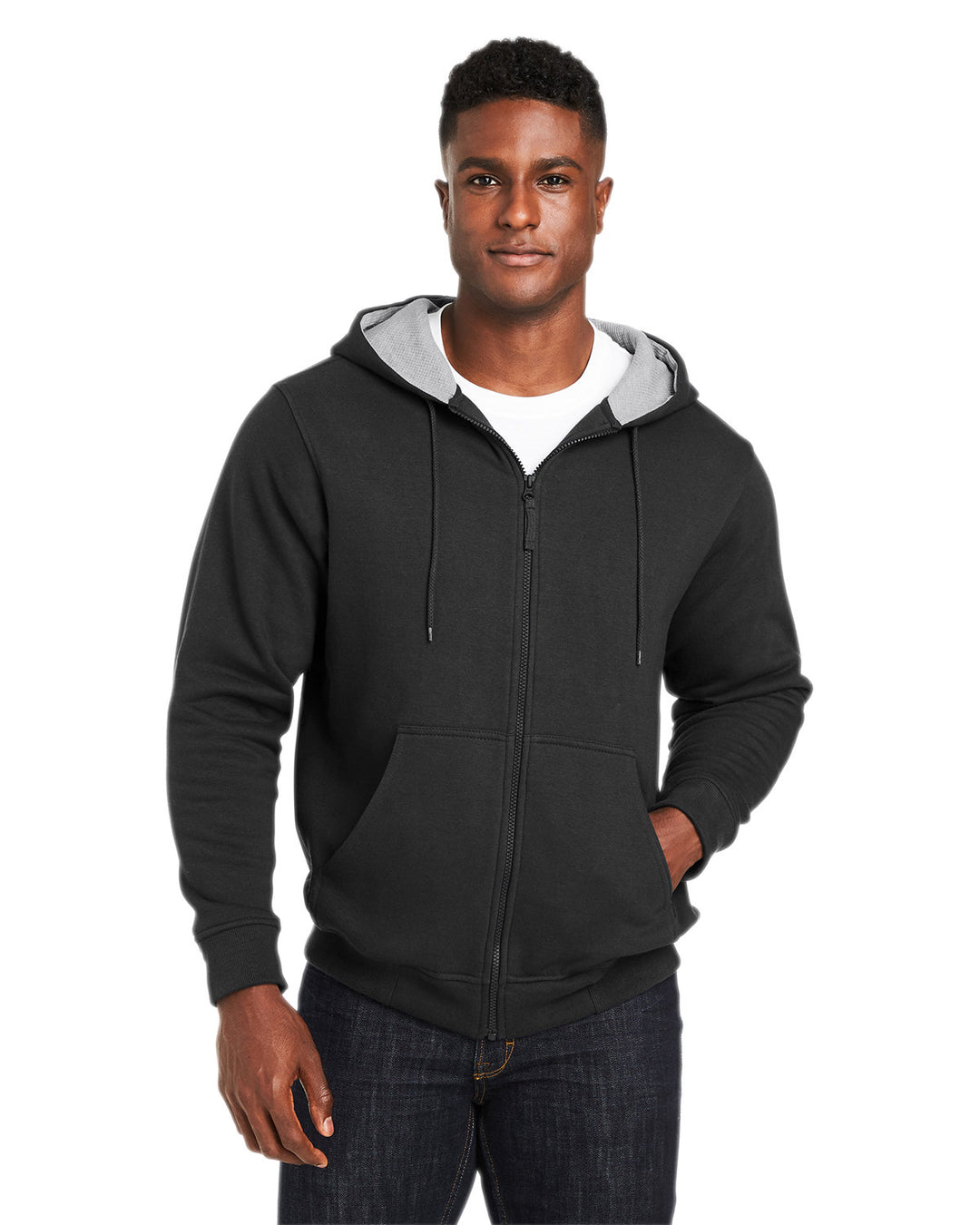 mens climabloc lined heavyweight hooded sweatshirt BLACK