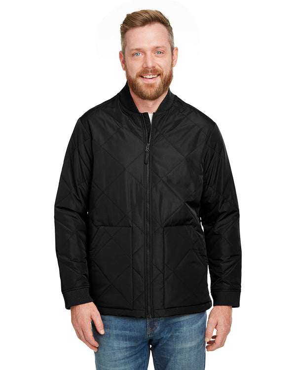 adult dockside insulated utility jacket BLACK