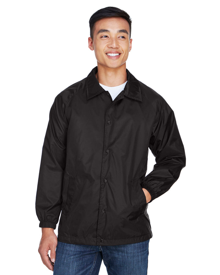 adult nylon staff jacket NAVY