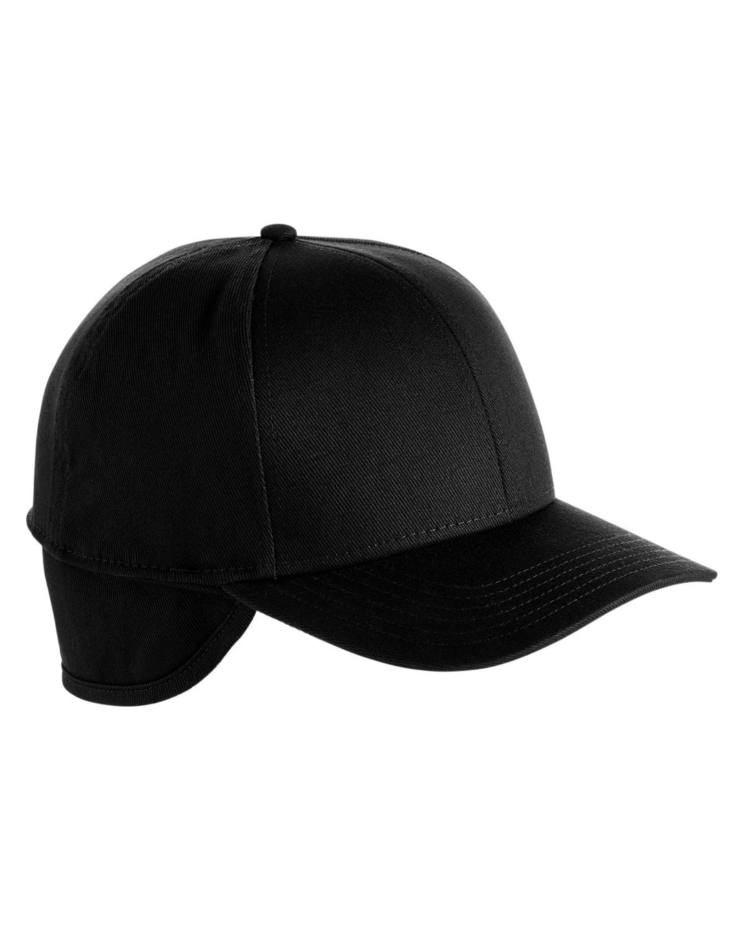 climabloc ear flap cap BLACK